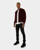 XXIII North Velour Bomber Burgundy