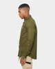 Carre Mono Oxford Button Up Shirt Army Green