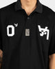 The Anti Order Los Angeles Champions Oversized Polo Shirt Black/White