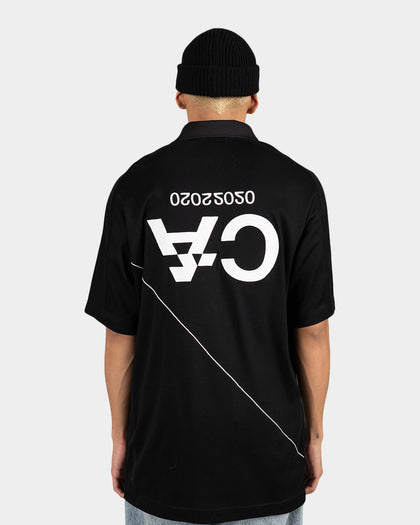 The Anti Order Los Angeles Champions Oversized Polo Shirt Black/White