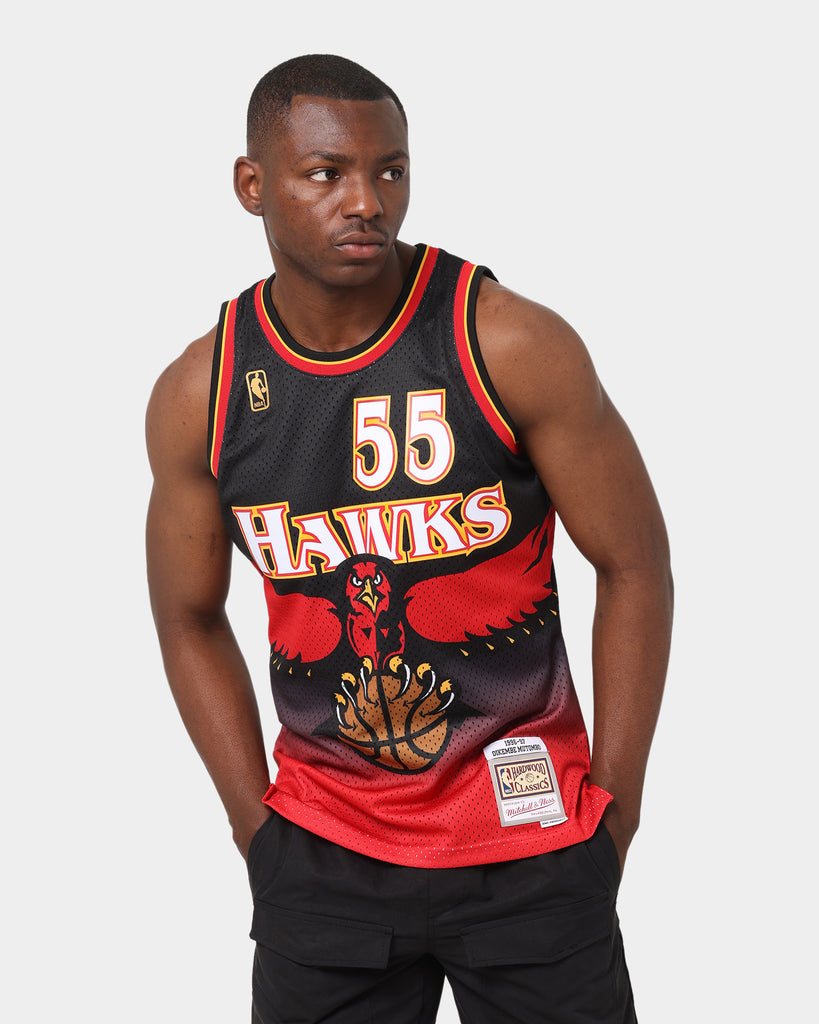 Dikembe Mutombo Atlanta Mitchell & Ness White Basketball Jersey (XL)