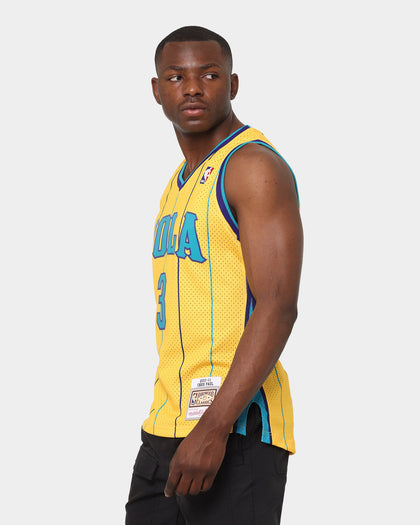 Mitchell & Ness New Orleans Hornets Chris Paul #3 '10-'11 Swingman Jersey Yellow