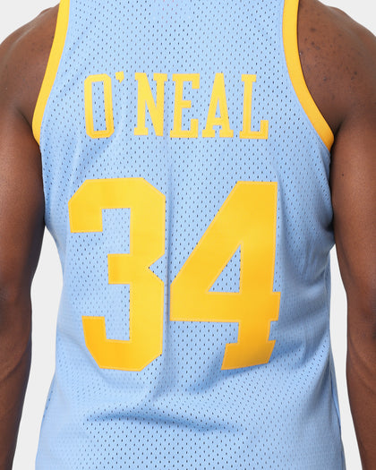 Mitchell & Ness Los Angeles Lakers Shaquille O'Neal #34 '01-'02 Swingman Jersey Columbia Blue