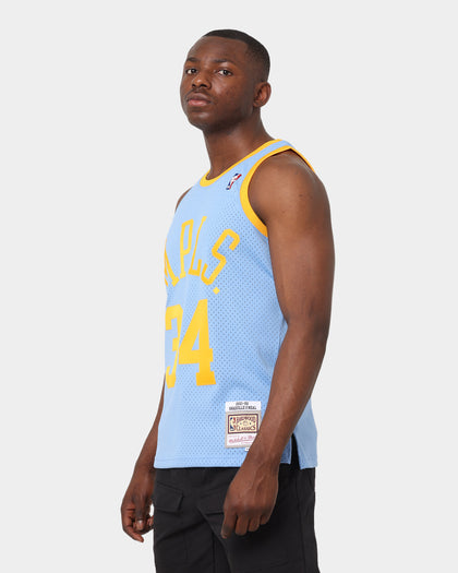 Mitchell & Ness Los Angeles Lakers Shaquille O'Neal #34 '01-'02 Swingman Jersey Columbia Blue