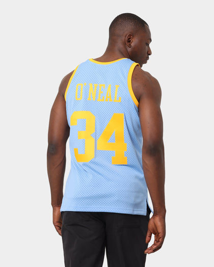 Mitchell & Ness Los Angeles Lakers Shaquille O'Neal #34 '01-'02 Swingman Jersey Columbia Blue