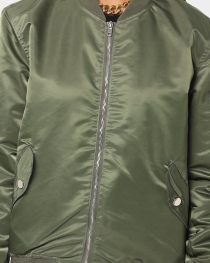 XXIII Statesman Slim Bomber Jacket Army Green