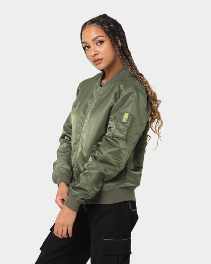 XXIII Statesman Slim Bomber Jacket Army Green