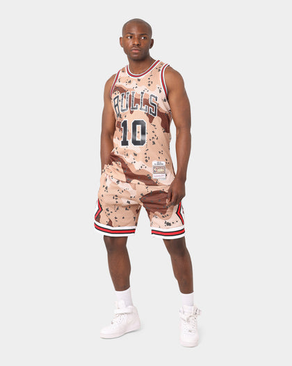 Mitchell & Ness Chicago Bulls B. J. Armstrong #10 '90-'91 Camo Ref Jersey Sand Camo