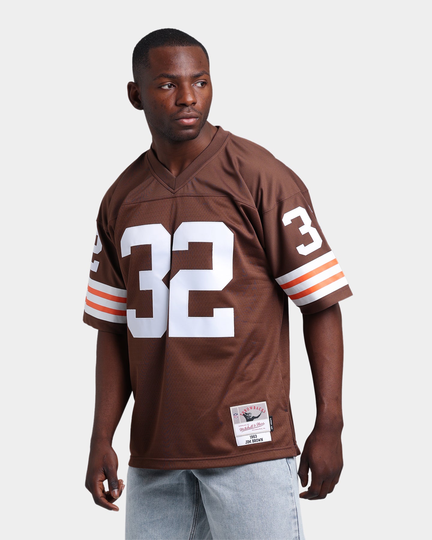 Mitchell & Ness Cleveland Browns Jim Brown #32 '63-'64 Legacy