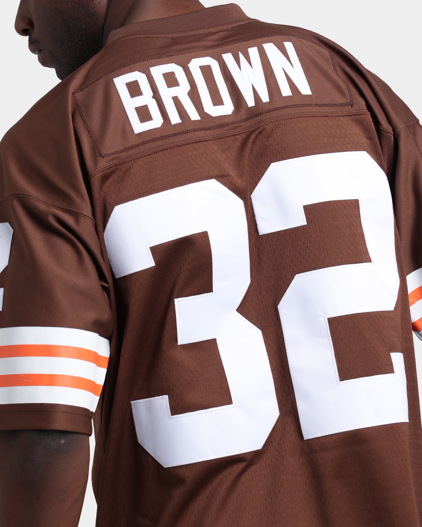 STAR TEAM 32インチ　ブラウン Mitchell & Ness Cleveland Browns Jim Brown #32 '63-'64 Legacy