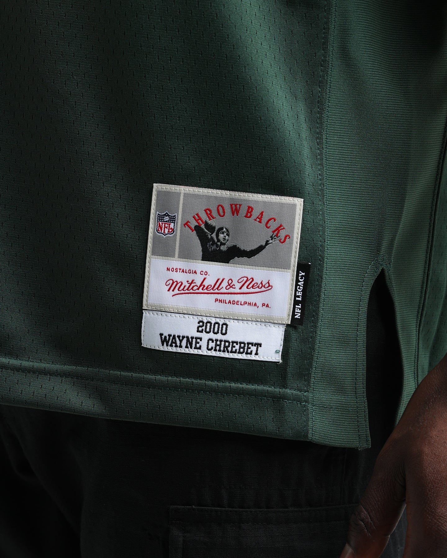 Mitchell & Ness New York Jets Wayne Chrebet #80 '00-'01 Legacy