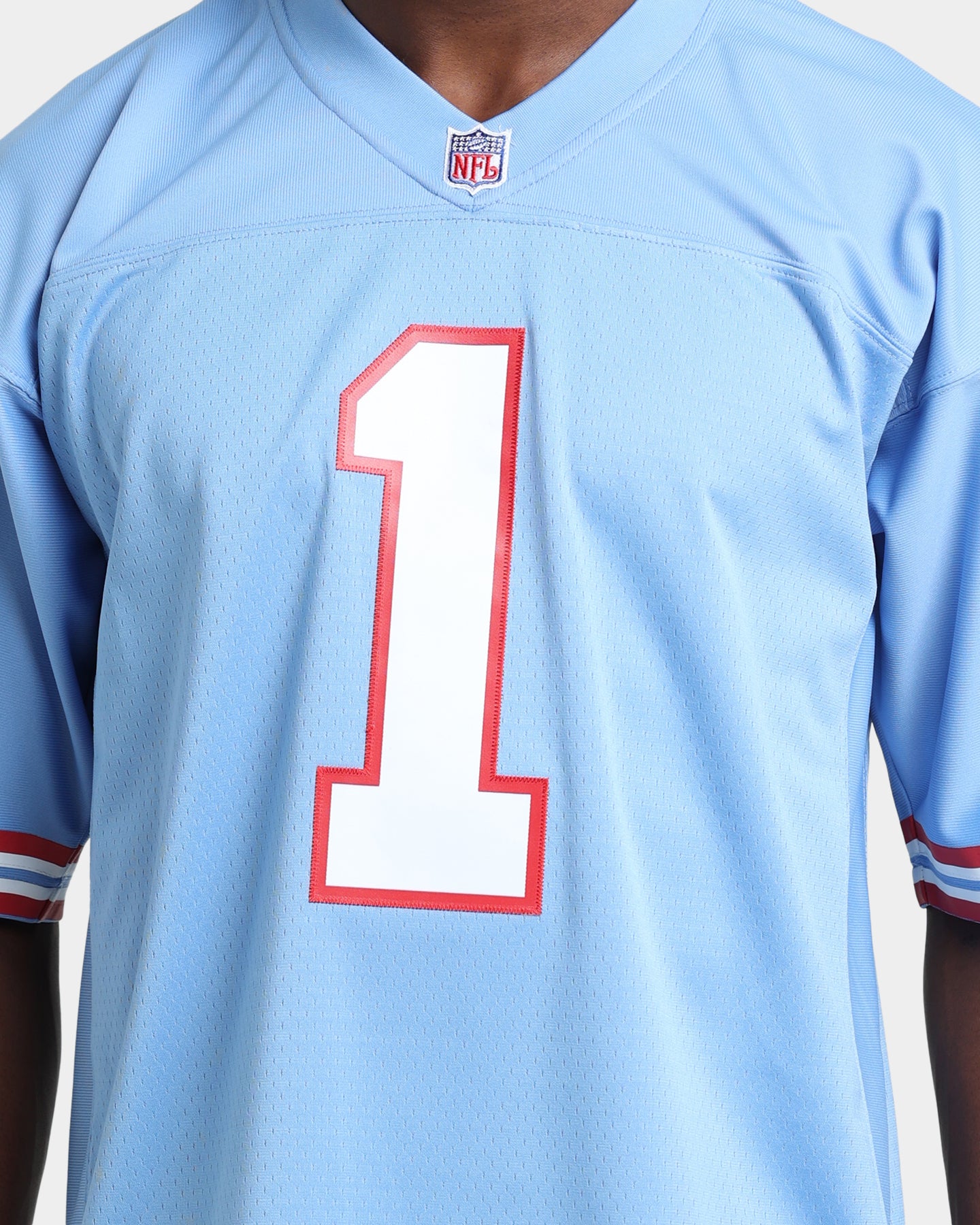 USA製 mitchell&ness オイラーズ ムーン ユニフォーム Mitchell & Ness Houston Oilers Warren Moon #1 '93-'94 Legacy