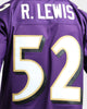 Mitchell & Ness Baltimore Ravens Ray Lewis #52 '00 Legacy Road Jersey Purple
