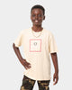 Brixton Kid's Alpha Crest Short Sleeve T-Shirt Cream