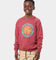 Brixton Kid's Tab Pullover Hoodie Dark Brick