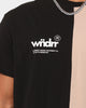 WNDRR Treason 3 Panel T-Shirt Black