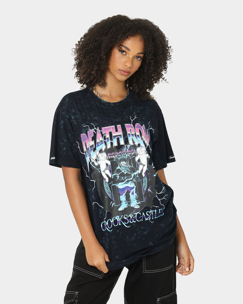 Crooks & Castles X Death Row Records Core Electric T-Shirt Black