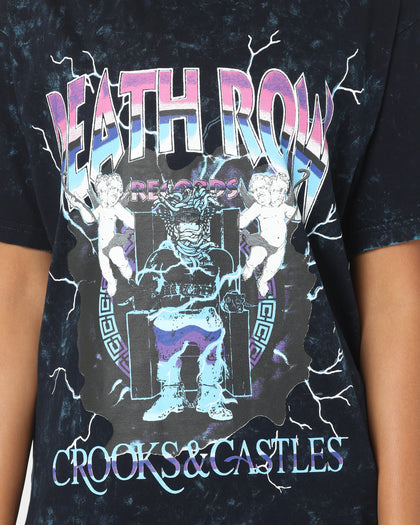Crooks & Castles X Death Row Records Core Electric T-Shirt Black