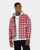 XXIII Dynasty Tartan Hood Jacket Red/Grey