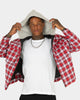 XXIII Dynasty Tartan Hood Jacket Red/Grey