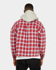 XXIII Dynasty Tartan Hood Jacket Red/Grey
