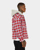 XXIII Dynasty Tartan Hood Jacket Red/Grey