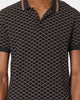 XXIII Printed Polo Black