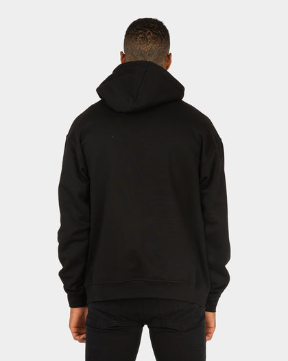 XXIII Snap Button Hoodie Black