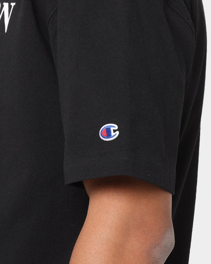 Champion Rebound Archive Heritage T-Shirt Black