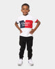 Tommy Hilfiger Kid's Color-Blocked Archive Polo T-Shirt White