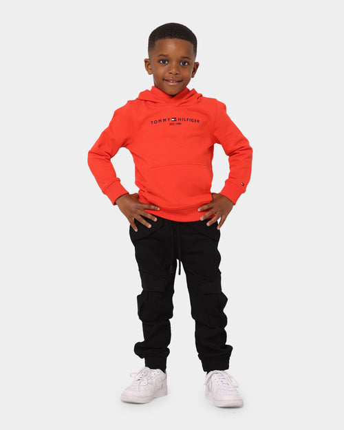 Tommy Hilfiger Kids' Essential Hoodie Daring Scarlet