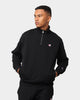 Champion Rev Weave Terry Quarter Zip Black