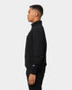 Champion Rev Weave Terry Quarter Zip Black