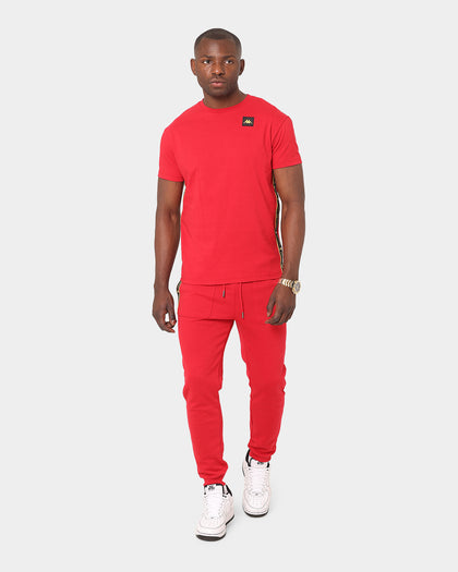Kappa Kappa X Culture Kings Authentic Phillo T-Shirt Red/Gold