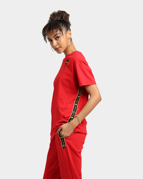 Kappa Kappa X Culture Kings Authentic Phillo T-Shirt Red/Gold
