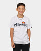 Ellesse Kids' Malia T-Shirt White Marle