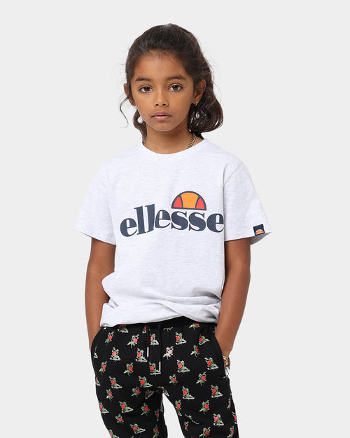 Ellesse Kids' Malia T-Shirt White Marle