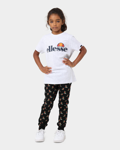 Ellesse Kids' Malia T-Shirt White Marle