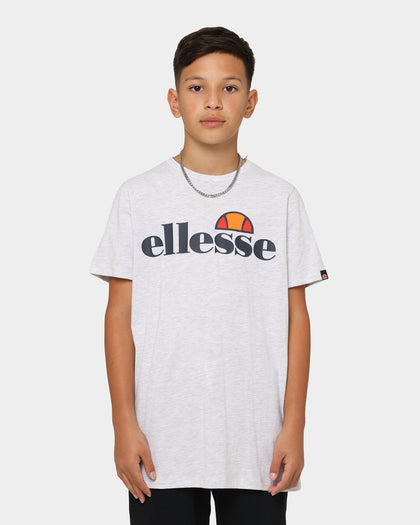 Ellesse Kids' Malia T-Shirt White Marle