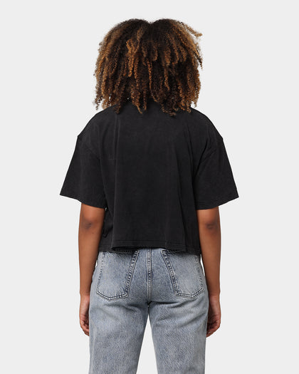 Dead Studios Tech Cropped T-Shirt Washed Black