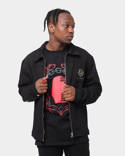Last Kings The Throne Denim Jacket Black