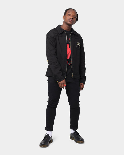 Last Kings The Throne Denim Jacket Black