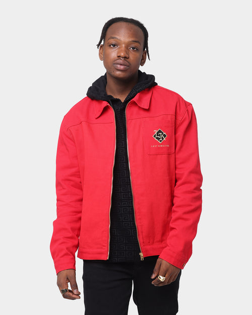 Last Kings The Throne Denim Jacket Red
