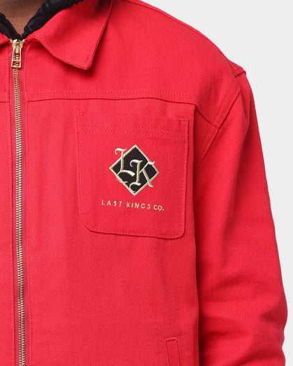 Last Kings The Throne Denim Jacket Red