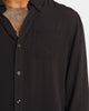 XXIII Crete Long Sleeve Button Up Shirt Black