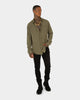 XXIII Crete Long Sleeve Button Up Shirt Khaki