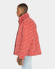 XXIII Paisley Puffer Jacket Red