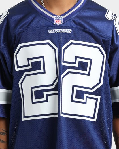Mitchell & Ness Dallas Cowboys Emmitt Smith #22 Authentic Road '96 Jersey Blue