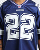 Mitchell & Ness Dallas Cowboys Emmitt Smith #22 Authentic Road '96 Jersey Blue