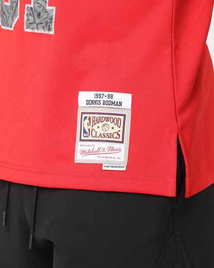 Mitchell & Ness Chicago Bulls Dennis Rodman '97-'98 #91 75th Anniversary Diamond Jubilee Swingman Jersey Red